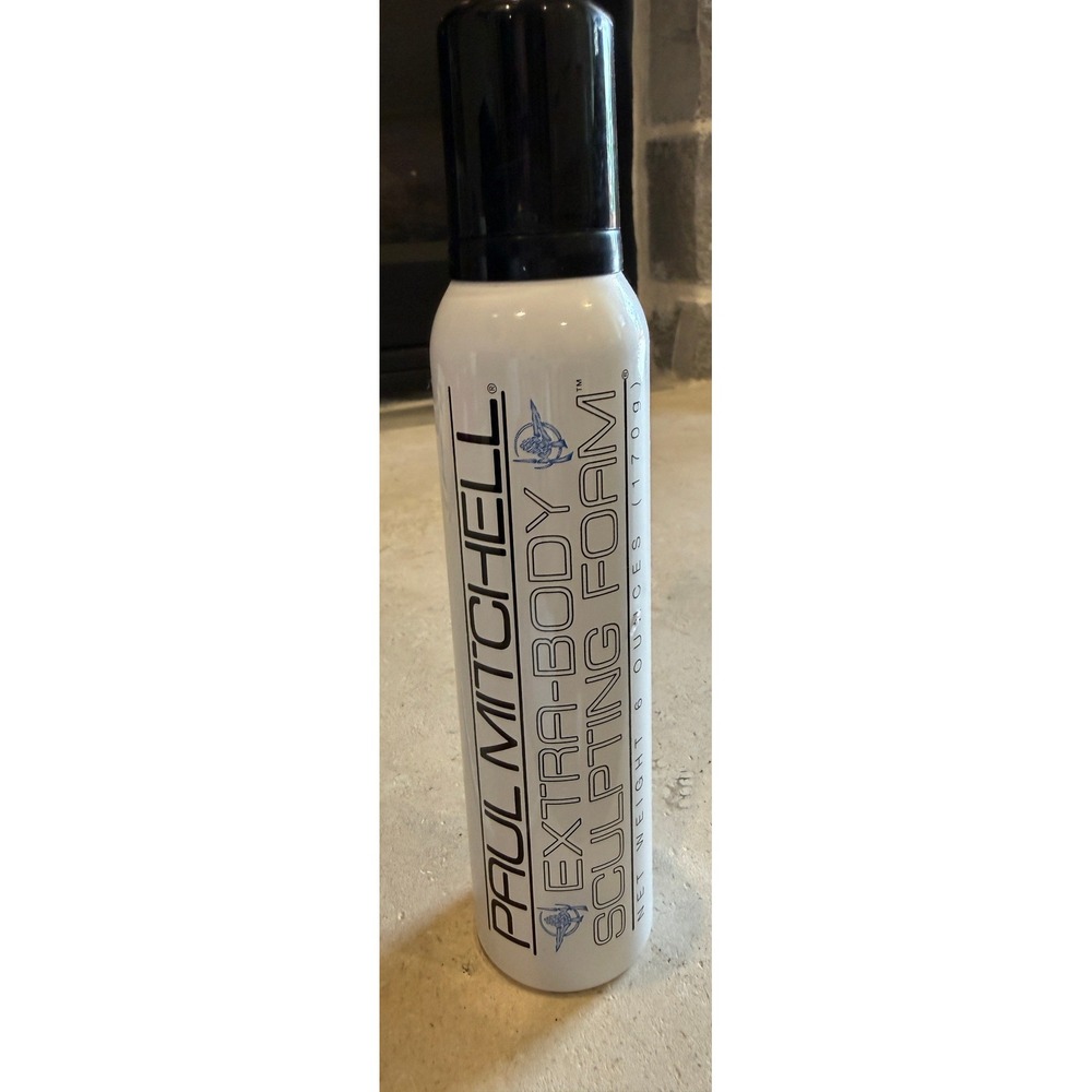 Paul Mitchell Extra-Body Sculpting Foam 6 oz Volumizing Hair Mousse Firm Hold